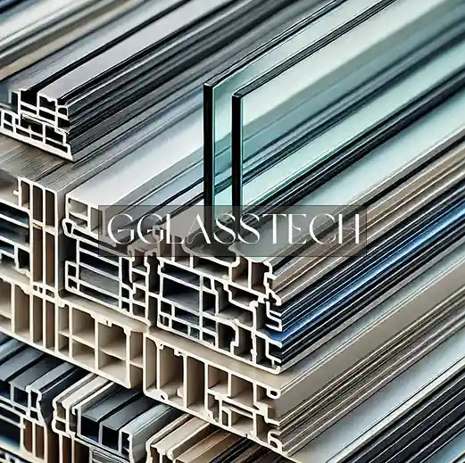 تصویری از جزئیات یک شیشه دوجداره